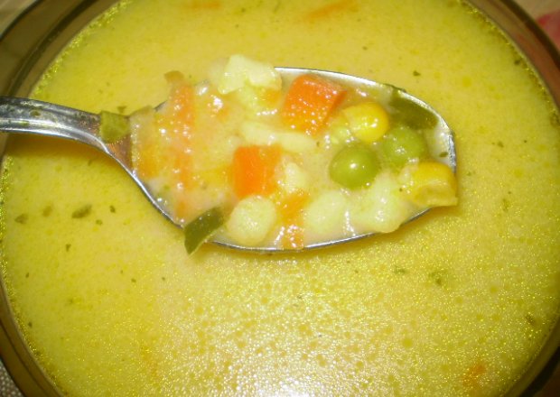 Fotografia przedstawiająca Kolorowa zupka