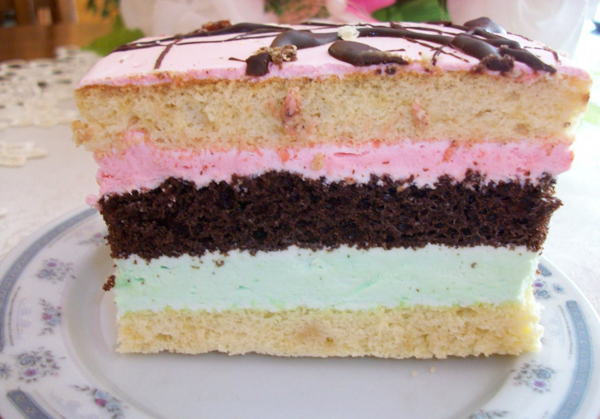 kolorowe ciacho foto