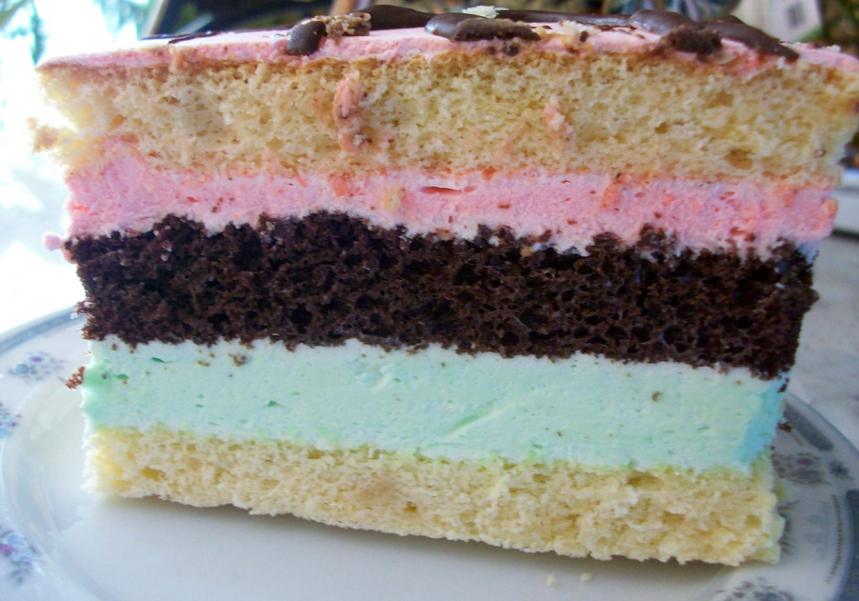 kolorowe ciacho foto