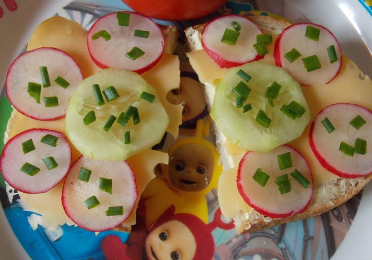 Kolorowe kanapeczki dla najmłodszych :) foto