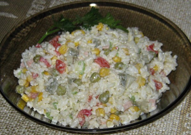 Fotografia przedstawiająca Kolorowo i ryżowo