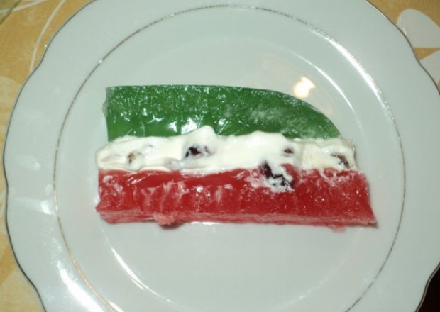 Fotografia przedstawiająca Kolorowy deser