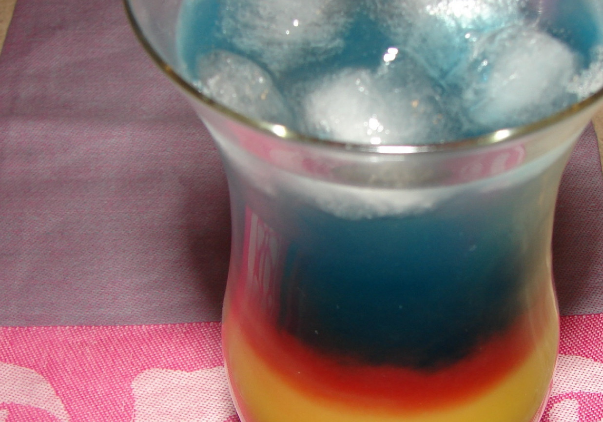 Kolorowy drink foto