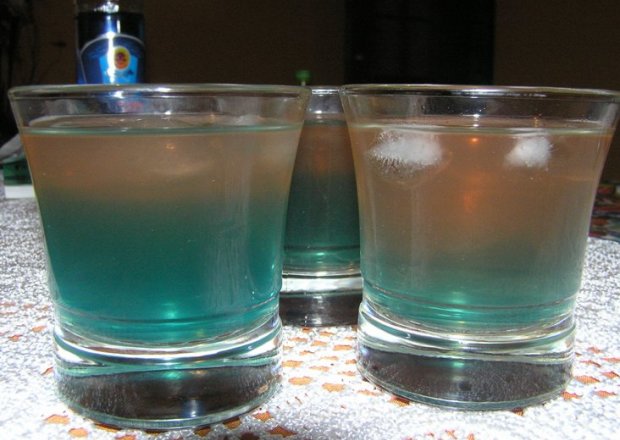 Fotografia przedstawiająca Kolorowy drink