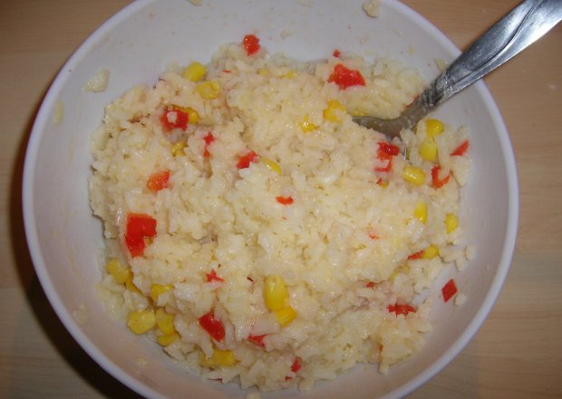 Fotografia przedstawiająca Kolorowy ryż