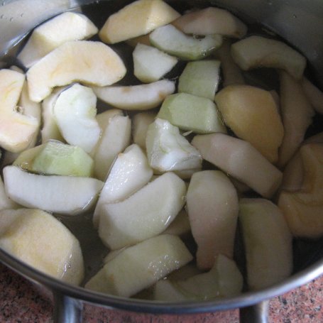 Krok 3 - Kompot jabłkowo-gruszkowy z cynamonem foto