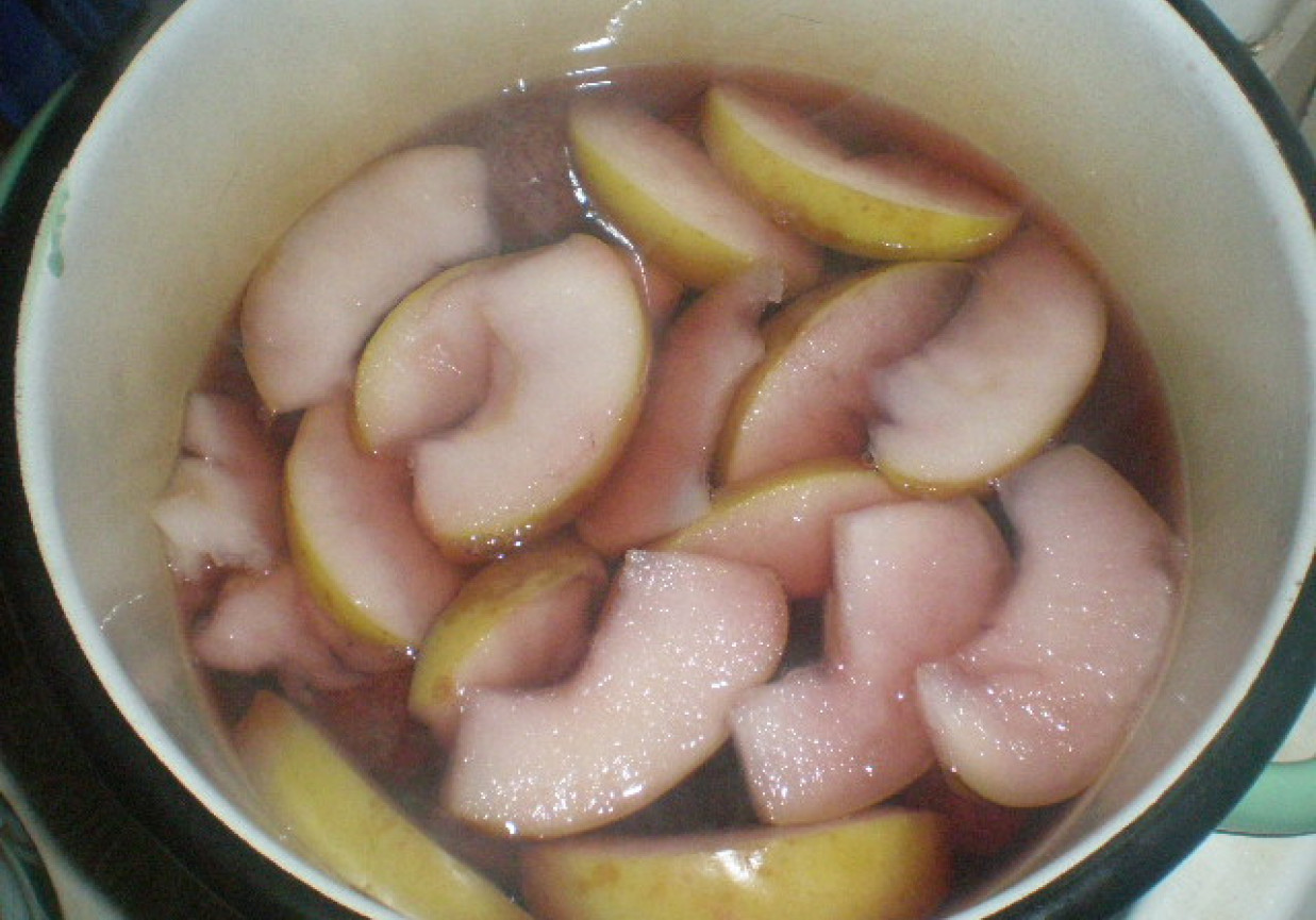 Kompot jabłkowy foto
