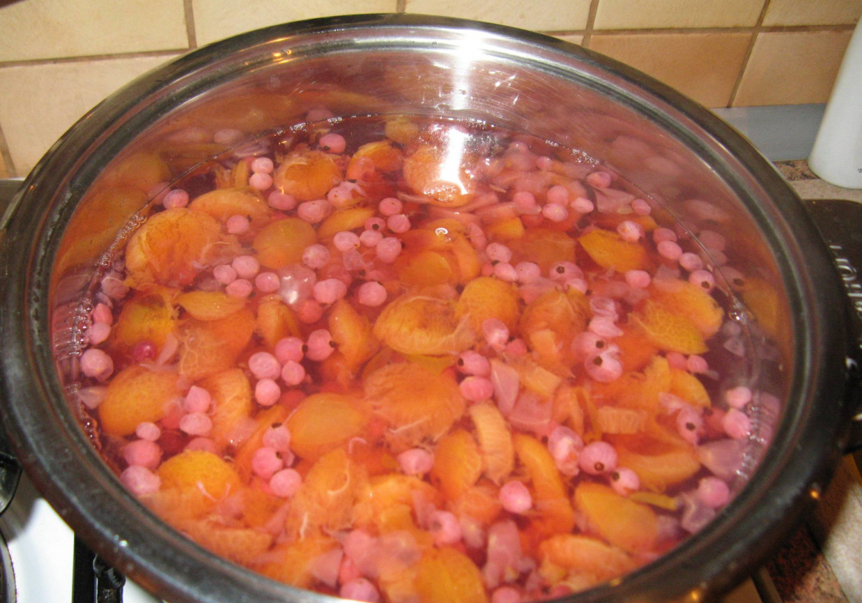 Kompot porzeczkowo-śliwkowy foto