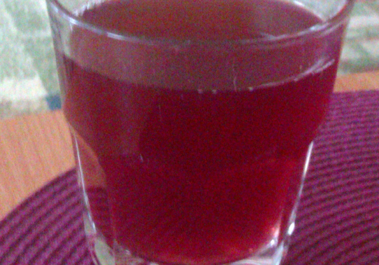 kompot śliwkowo-wiśniowy foto