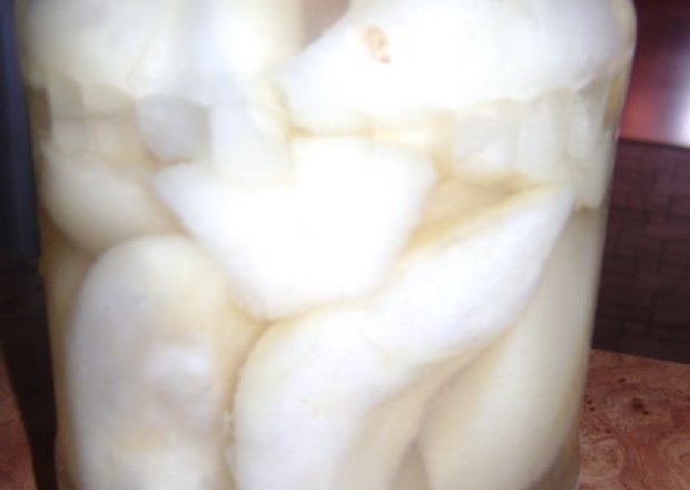 Fotografia przedstawiająca Kompot z gruszek na zimę.