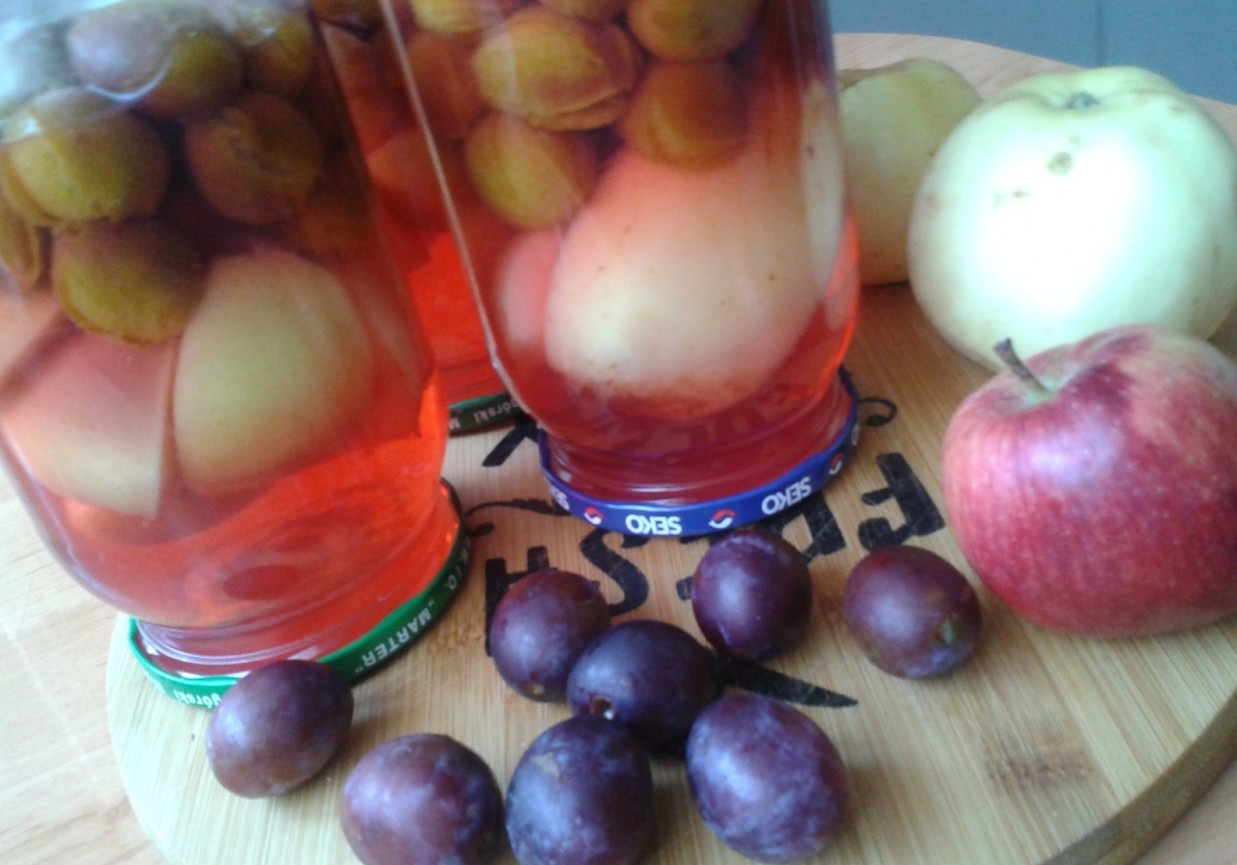 Kompot Z Mrożonych Owoców Mieszanych Kompot z owoców mieszanych - DoradcaSmaku.pl