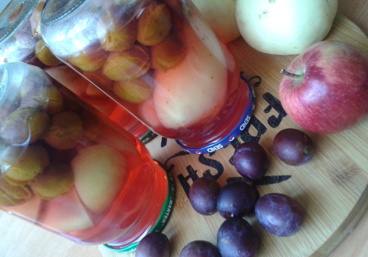 Kompot Z Mrożonych Owoców Mieszanych Kompot z owoców mieszanych - DoradcaSmaku.pl