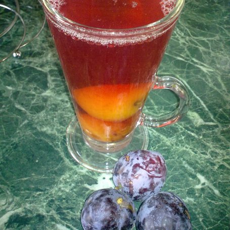Krok 3 - kompot ze świeżych śliwek foto