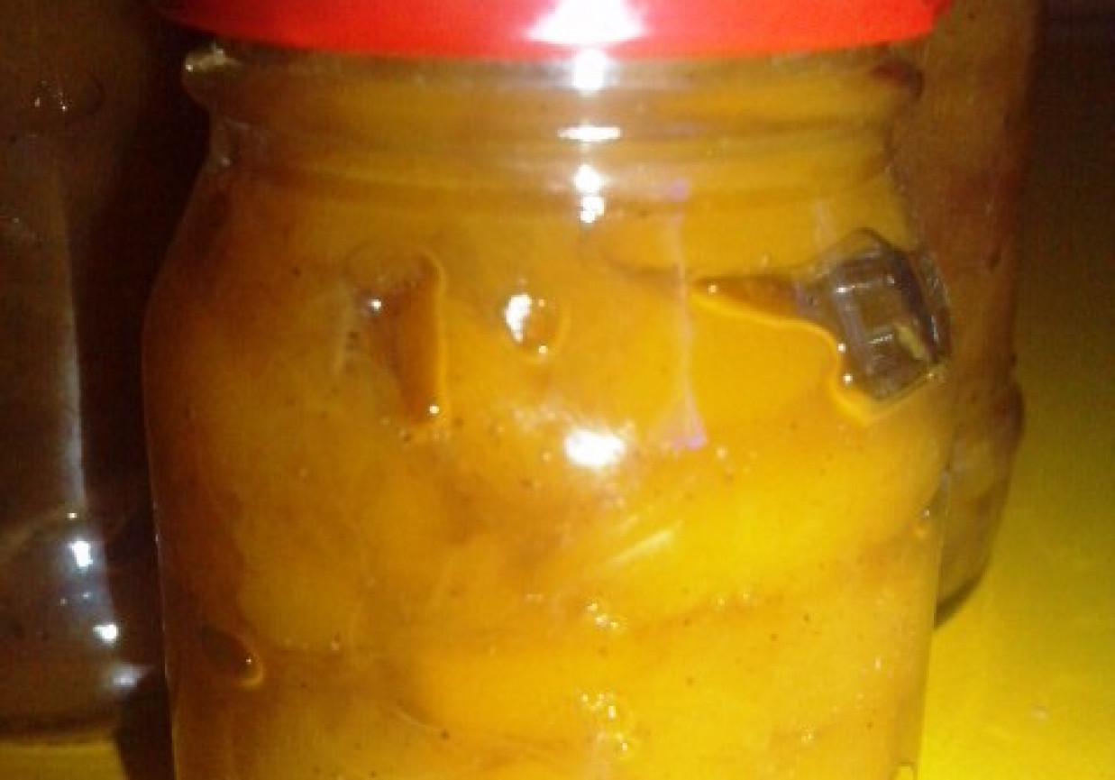 Konfitura brzoskwiniowa z limonką i cynamonem foto