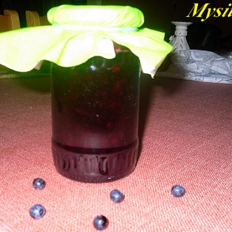 Krok 4 - Konfitura jagodowa z gruszkami foto
