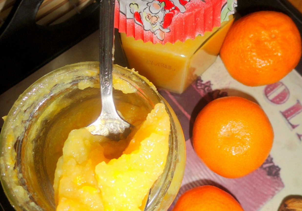 Konfitura mandarynkowa z limonkami foto