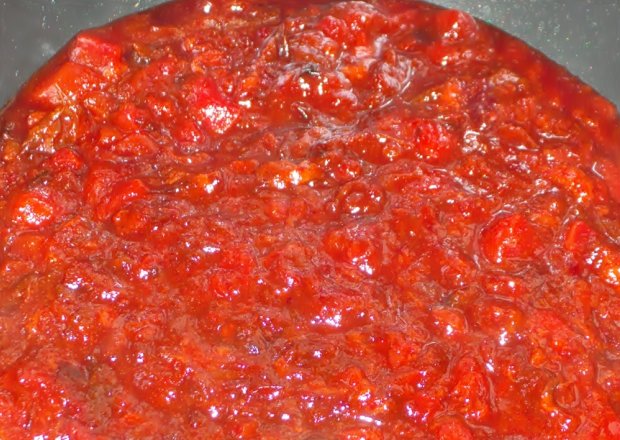 Fotografia przedstawiająca Konfitura pomidorowa z cytrusami