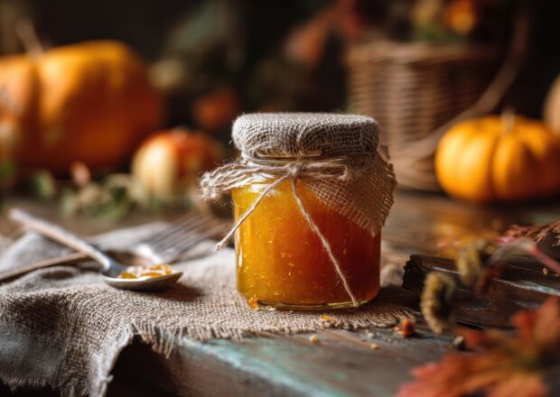 Fotografia przedstawiająca Konfitura z dyni