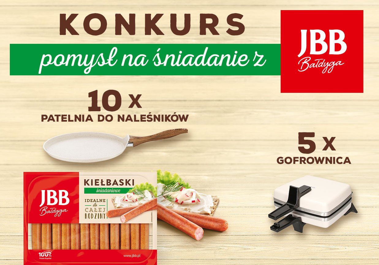 Konkurs – "Pomysł na śniadanie z JBB Bałdyga"