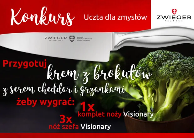 Konkurs „Uczta dla zmysłów” – krem z brokułów