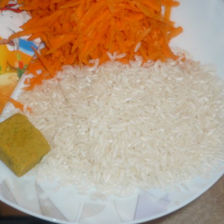 Krok 1 - Koperkowa z ryżem zabielana topionym serkiem foto
