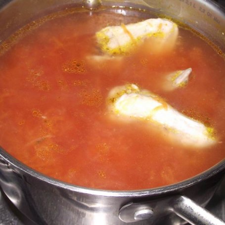 Krok 4 - Koperkowa zupa pomidorowa  foto