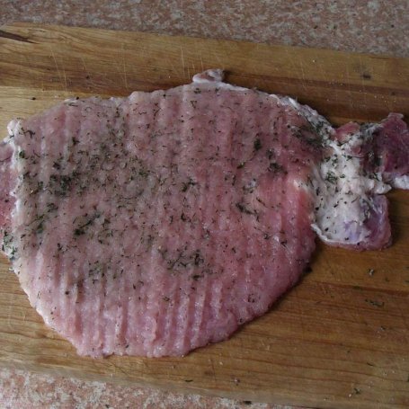Krok 2 - Koperkowy kotlet schabowy foto
