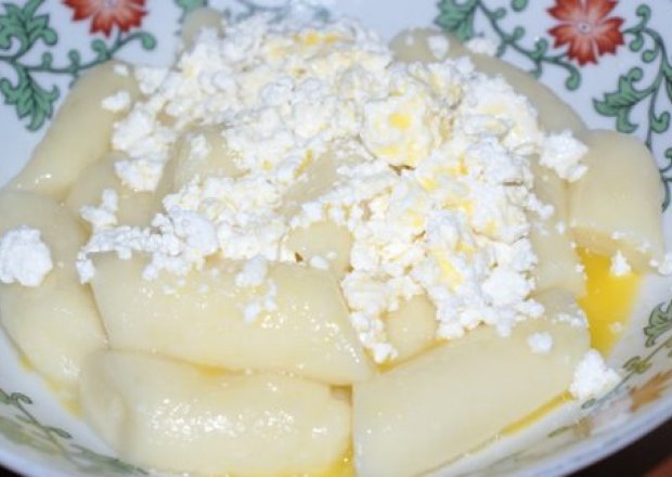 Fotografia przedstawiająca Kopytka serowe