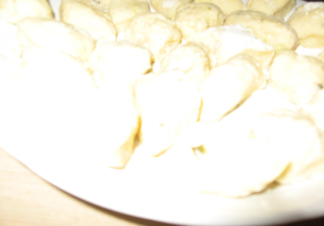 Kopytka z bułką tartą foto