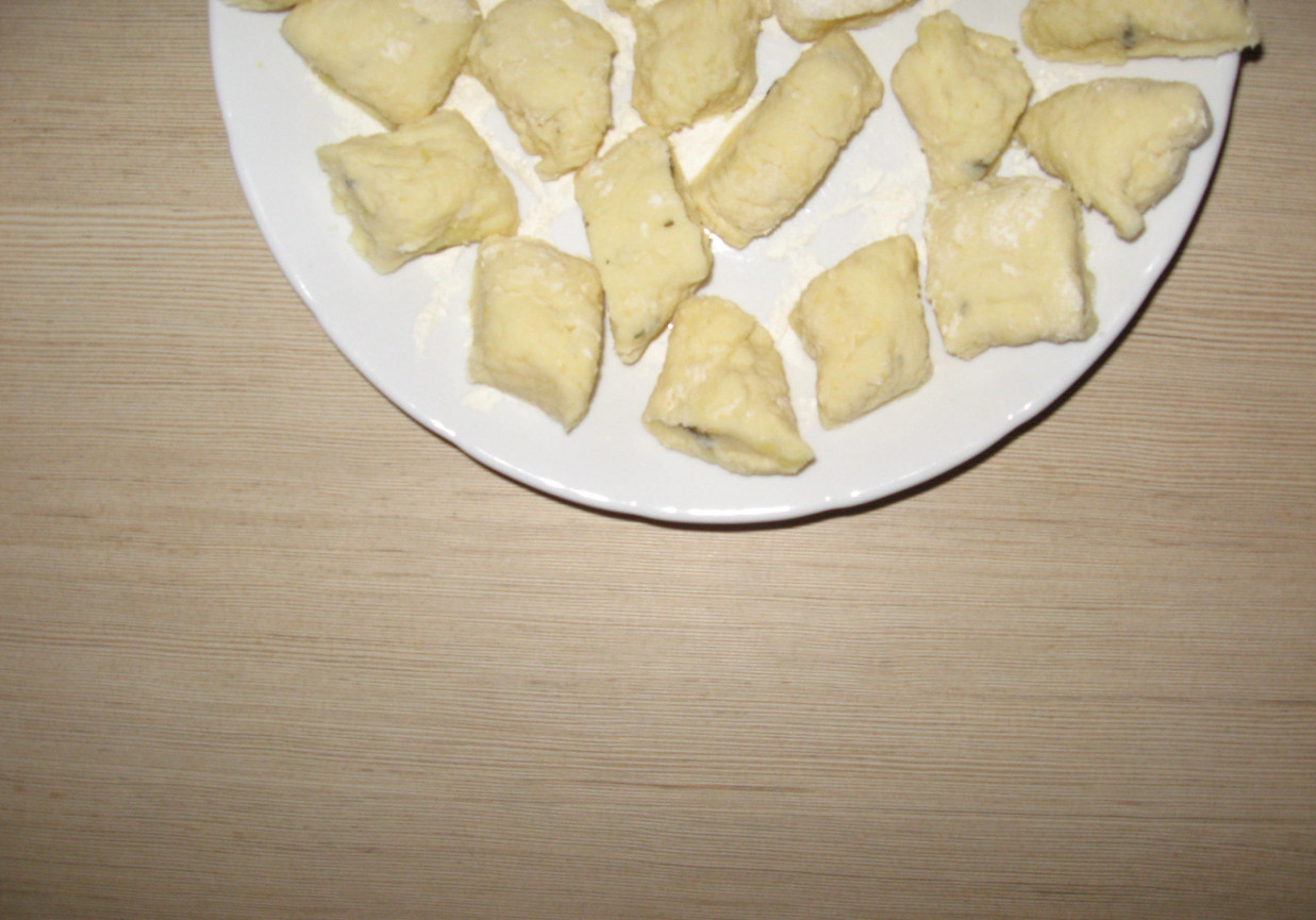 Kopytka z bułką tartą foto