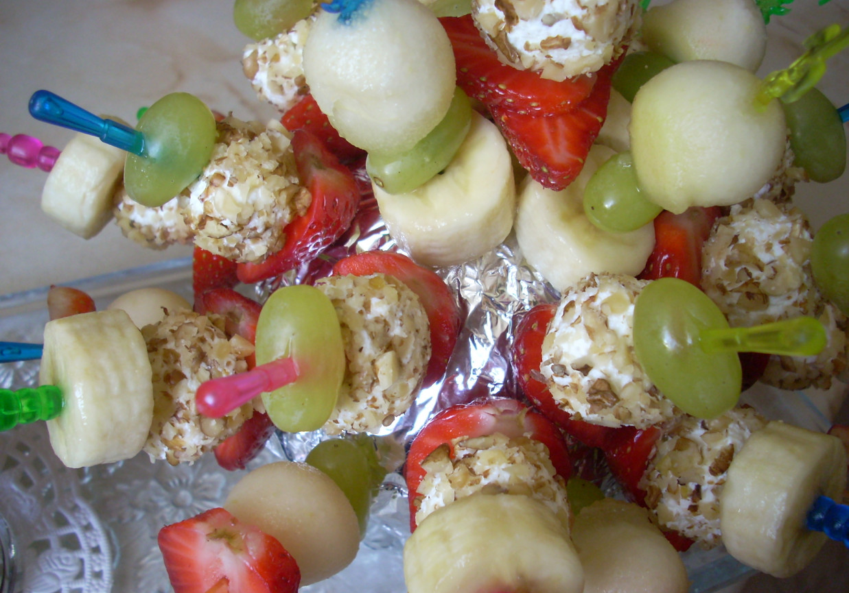 Koreczki owocówki - deserówki foto