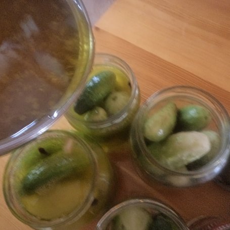 Krok 5 - KORNISZONY W AROMATYCZNEJ ZALEWIE foto