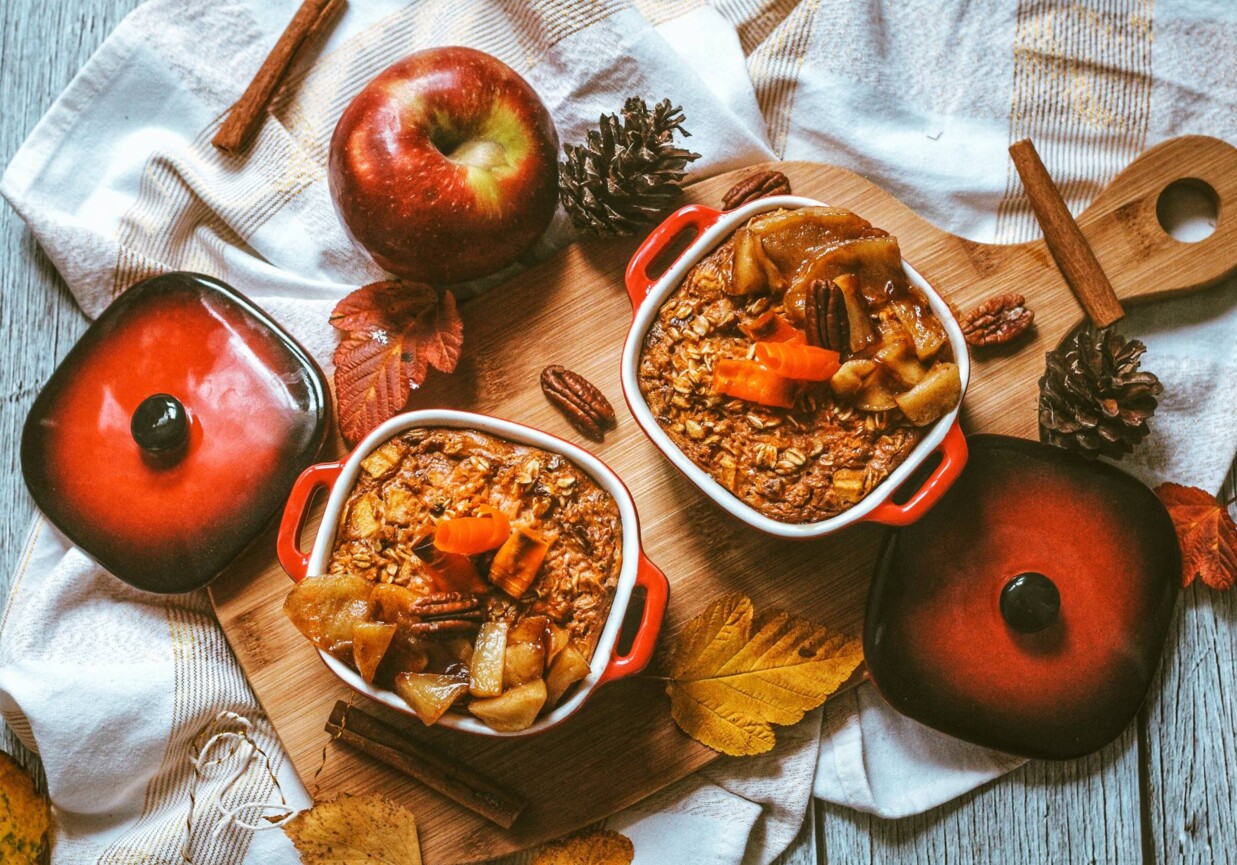 Korzenna owsianka foto