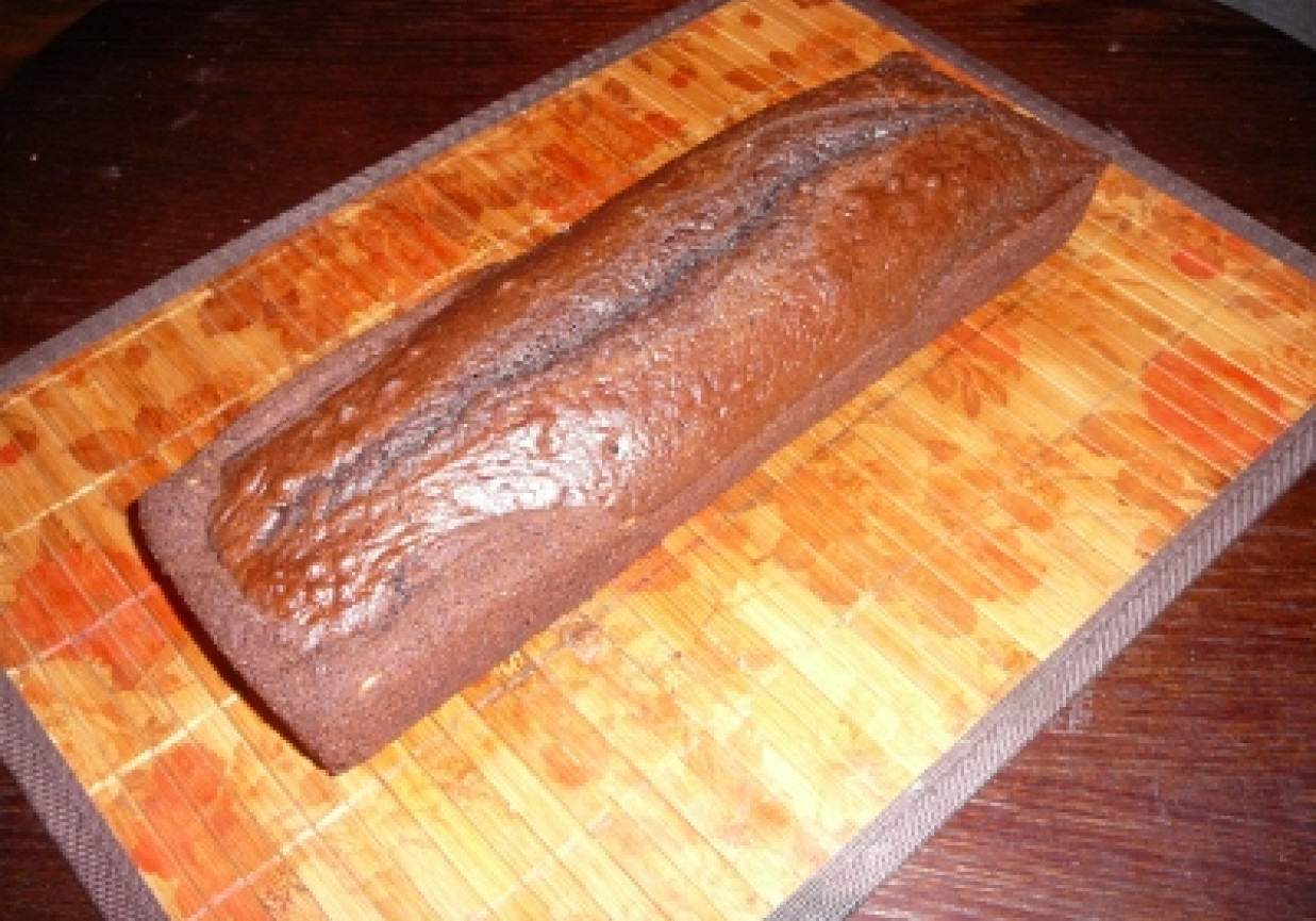Korzenne ciasto czekoladowe foto