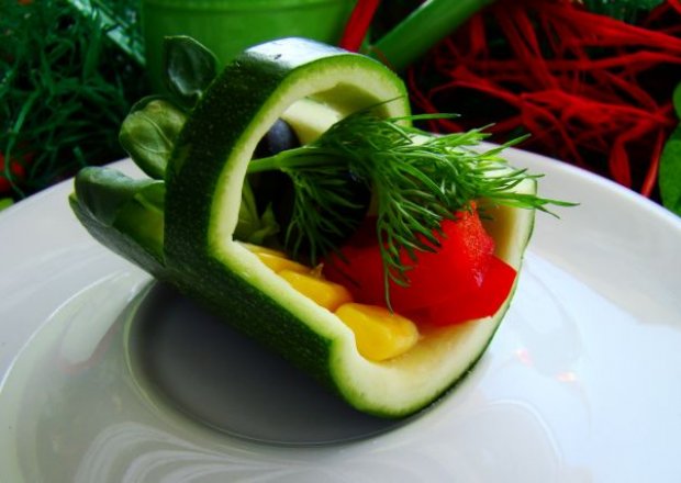 Fotografia przedstawiająca Koszyczek warzywny
