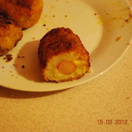 Krok 3 - Kotlecik z niespodzianka foto