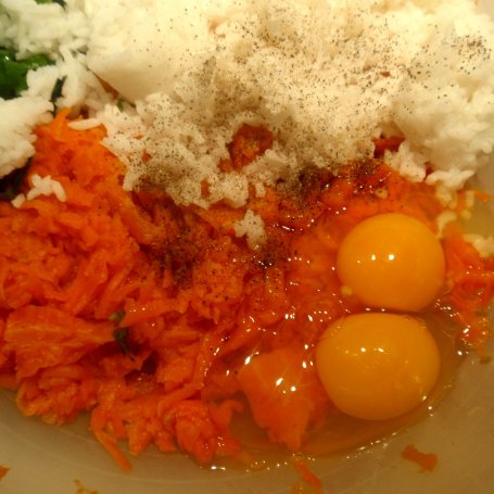Krok 3 - Kotleciki marchewkowo   ryżowe foto