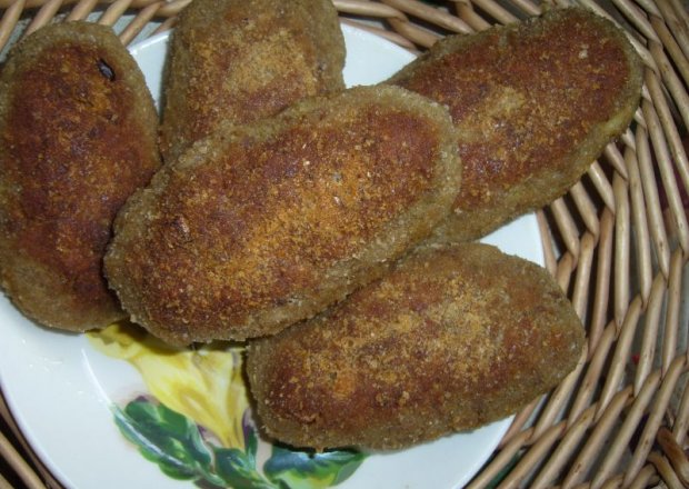 Fotografia przedstawiająca Kotleciki mięsne z grochem