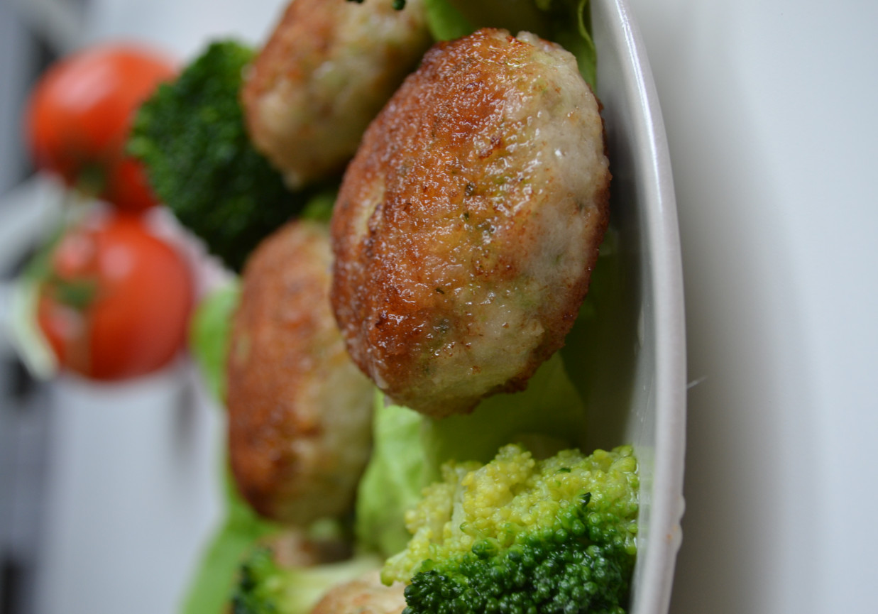 Kotleciki selerowo - brokułowe z wieprzowiną foto
