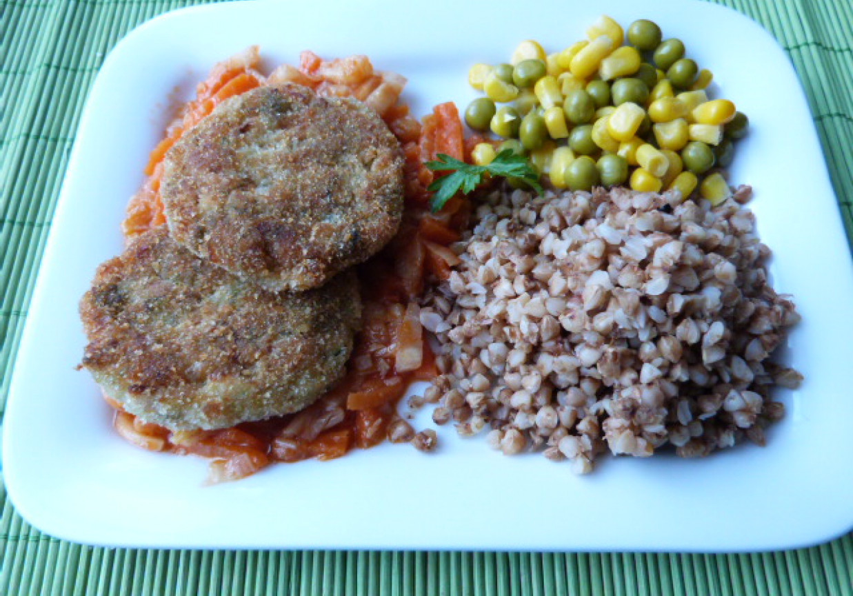 Kotleciki z jajek i brokuła foto