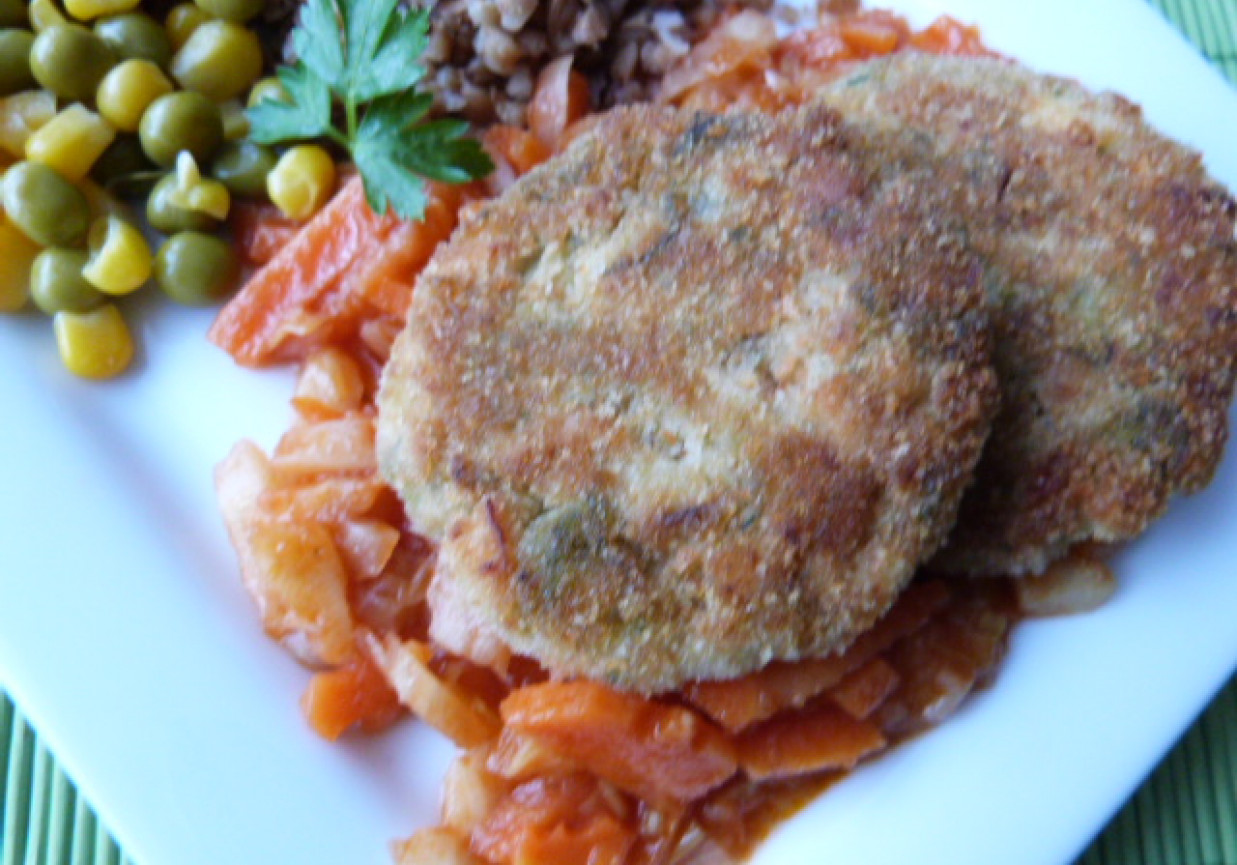 Kotleciki z jajek i brokuła foto