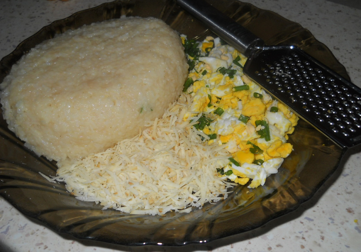 Kotleciki z ryżu i jajka foto