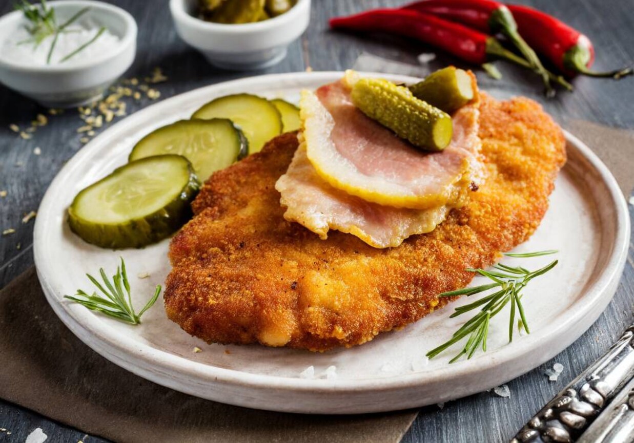 Kotlet schabowy po chłopsku foto