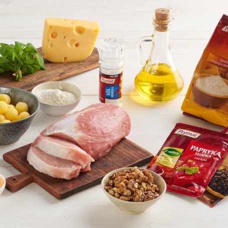 Krok 1 - Kotlet schabowy z kieszenią foto