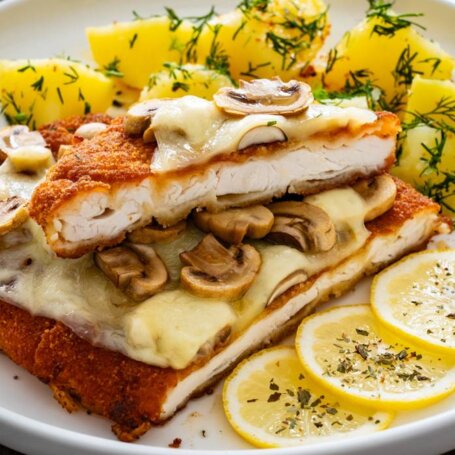 Krok 3 - Kotlet schabowy z serem camembert foto