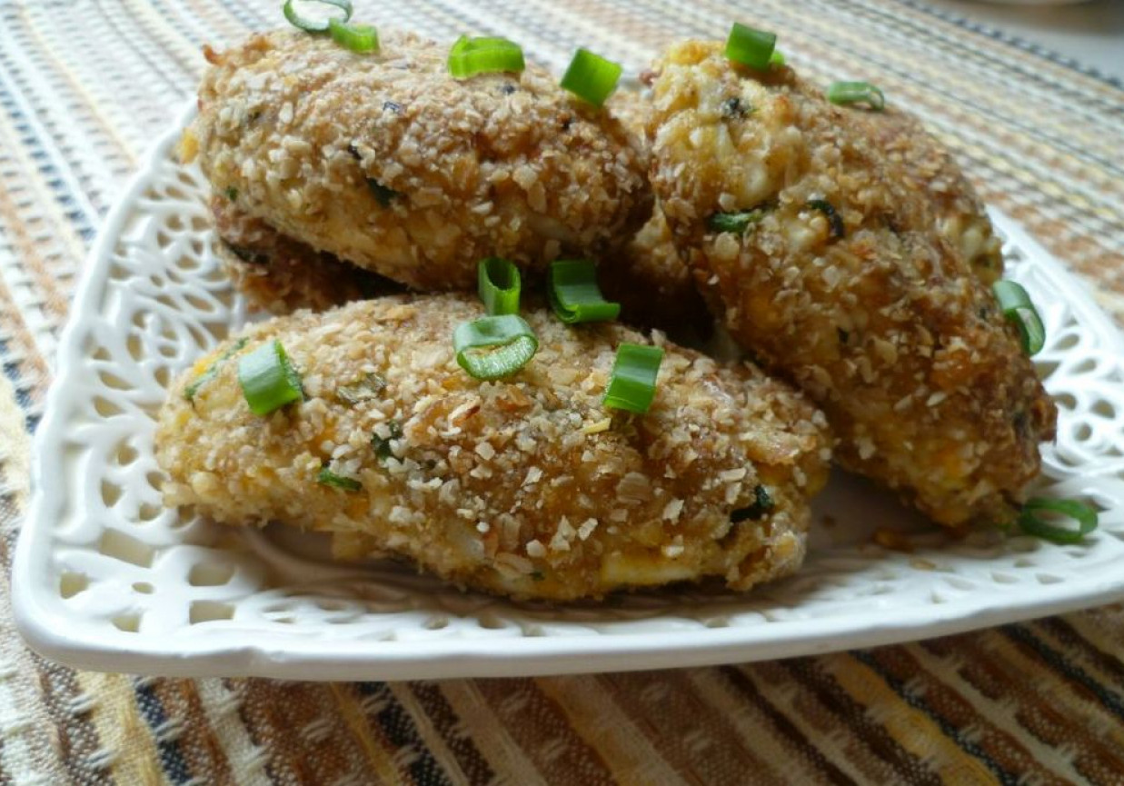 Kotlety jajeczne w płatkach owsianych  foto