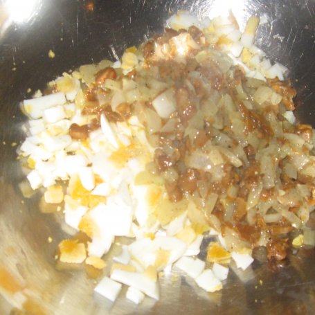 Krok 3 - Kotlety jajeczno-ryżowo-cebulowo-kurkowe foto