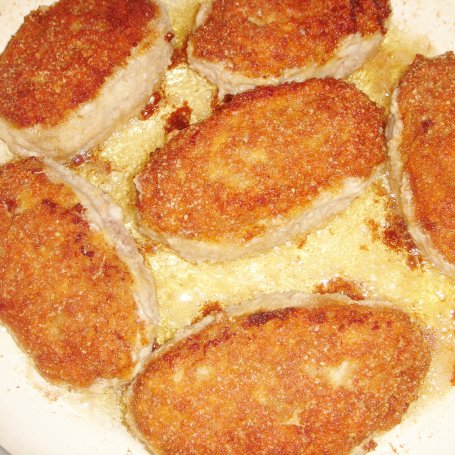 Krok 4 - Kotlety mielone drobiowo-wieprzowe z pieczarkami marynowanymi foto