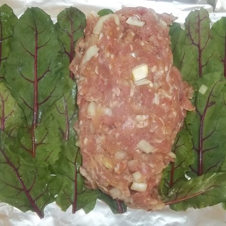 Krok 3 - Kotlety mielone w botwinie foto