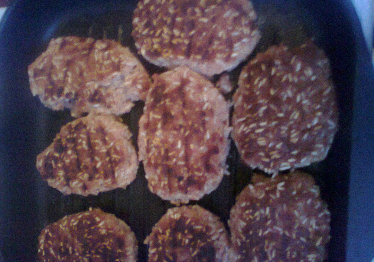 kotlety mięsno-ryżowe foto